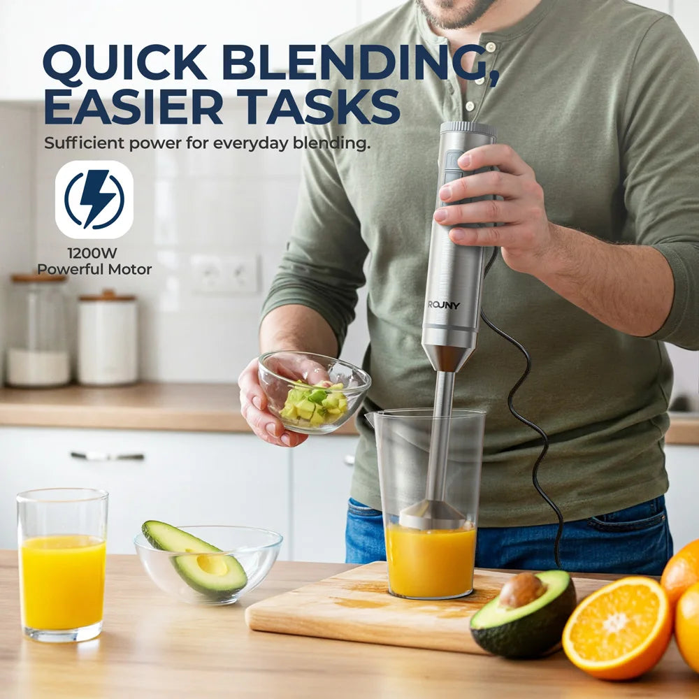 GoFresh 4-in-1 Hand Blender Set