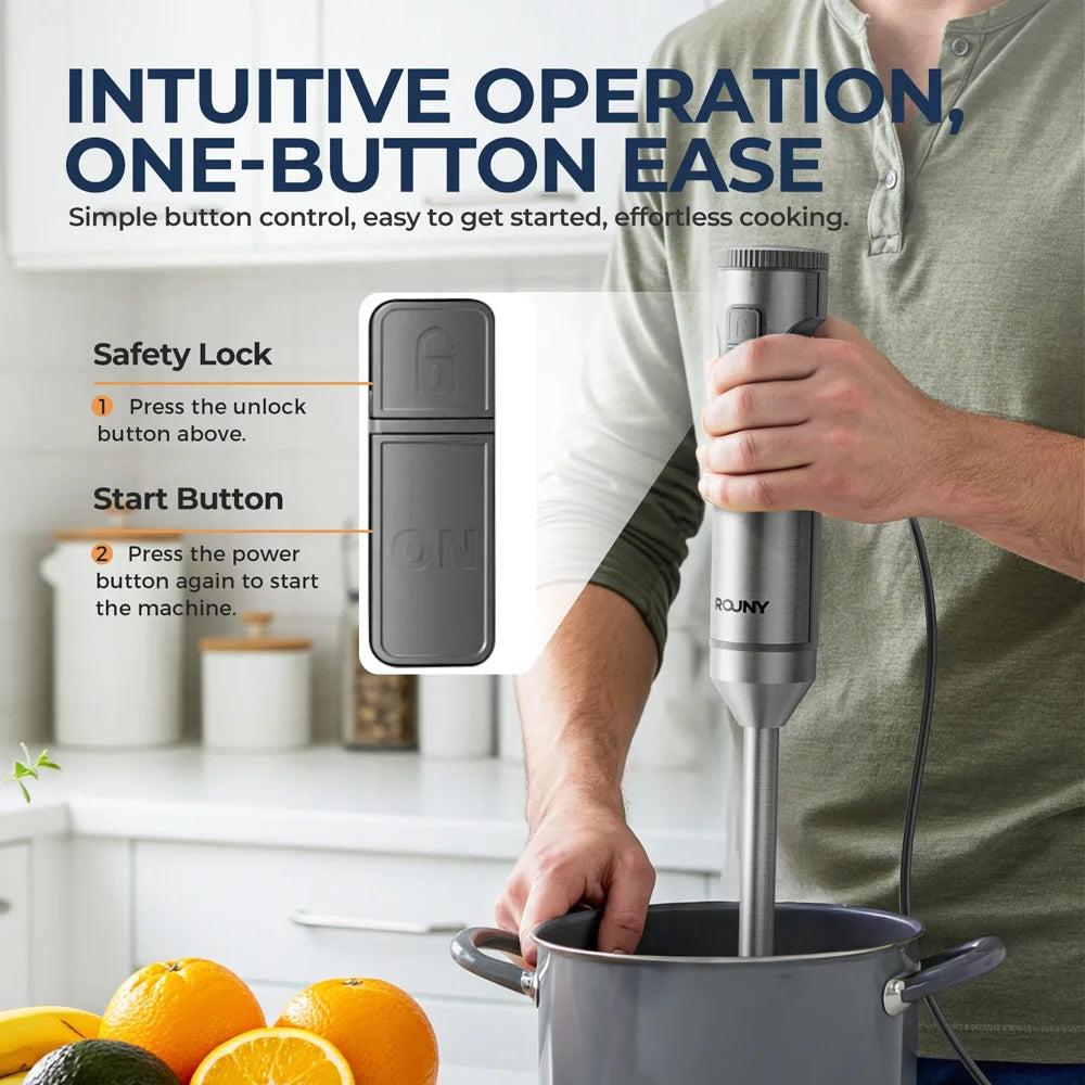 GoFresh 4-in-1 Hand Blender Set