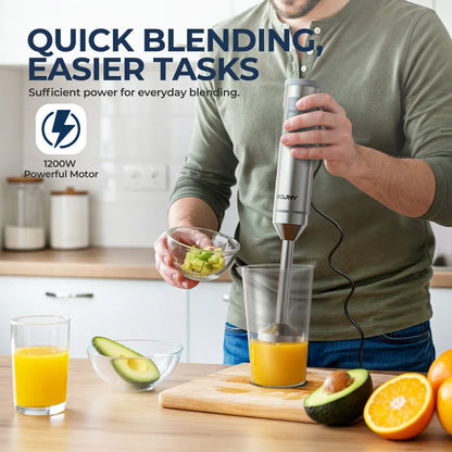 GoFresh 4-in-1 Hand Blender Set